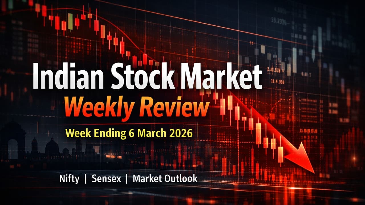 Indian Share Market Weekly Review: Nifty Falls Amid Global Tensions | Week Ending 6 March 2026 image