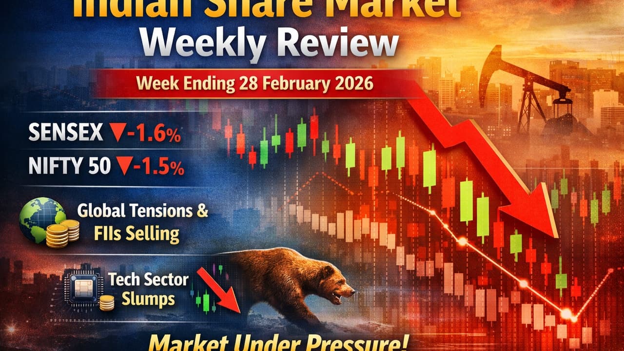 📊 Indian Share Market Weekly Review – Week Ending 28 February 2026 image